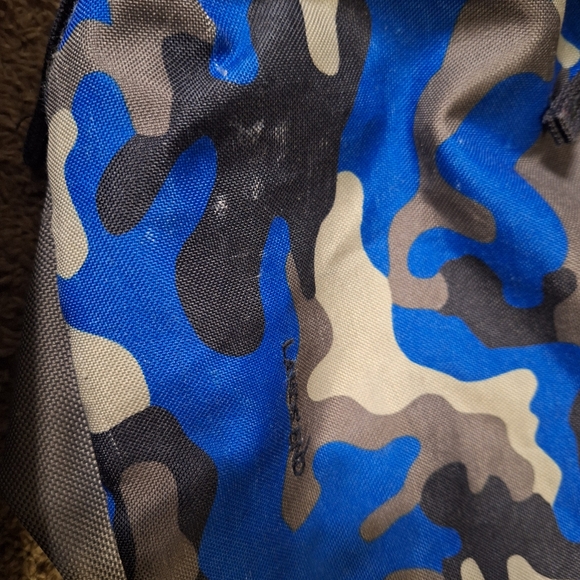 Lands End Classmate Medium Backpack & lunchbox Vibrant Sapphire Camo - Picture 14 of 15